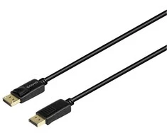 Savio CL-205 DisplayPort cable 2 m Juodas