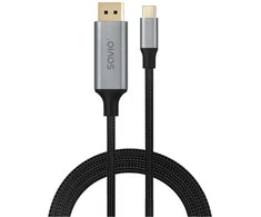 Savio CL-208 USB cable USB 3.2 Gen 1 (3.1 Gen 1) 2 m USB C Juodas, Pilkas