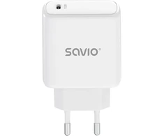 SAVIO LA-14 20W sieninis įkroviklis su Power Delivery 3.0