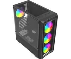 Savio Noctis Glass RGB Cube Juodas