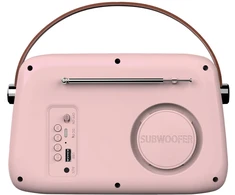 SAVIO RS-03 Portable radio, pink