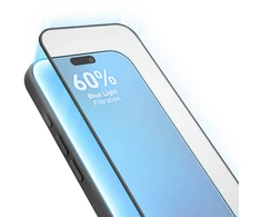 SBS Anti Mėlyna Full Cover Tempered Glass for iPhone 18 Pro Max with Mėlyna Light Filter