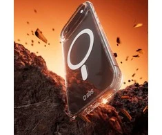 SBS Extreme Mag dėklas with D3O Technology skirtas Apple iPhone 17 Air – skaidrus
