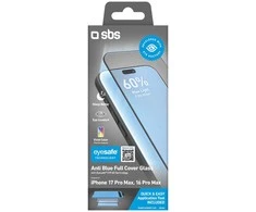 SBS Eyesafe Tempered Glass for iPhone 17 Pro Max/16 Pro Max with Applicator