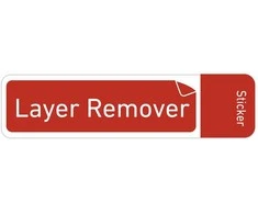 SBS Fast Skin TOP Layer Removal Stickers (900 pcs.)