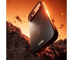 SBS Full Active Mag dėklas with D3O Technology skirtas Apple iPhone 17 Pro – juodos spalvos