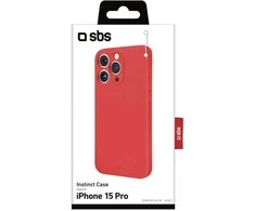 Dėklas Apple iPhone 15 Pro Instinct Cover By SBS Raudona