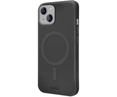 SBS Instinct Mag dėklas su MagSafe apsauga, skirtas iPhone 15, Juodas