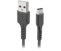 SBS TECABLETYC1KPOS USB-A - USB-C kabelis 1m - juodas