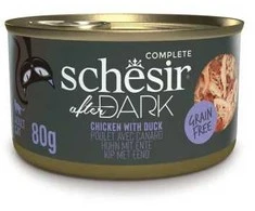 SCHESIR After Dark vištienos filė sultinyje - šlapias kačių ėdalas - 80 g
