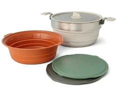 Sea to Summit Detour Essentials Camp Kitchen Kit 4 Piece Set of dishes