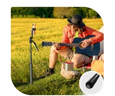 Asmenukių lazda Orico SPM170 trikojis 1/4 colio telefono kamerai, Bluetooth 5.2 - juodas