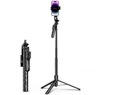 Selfie stick Orico SPM175 tripod 1/4" for phone camera with 360 degree rotation Bluetooth 5.2 - juodas