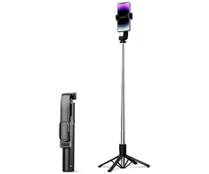 Selfie stick Orico SPN100 1/4" tripod for phone camera with 360 degree rotation Bluetooth 5.2 - juodas