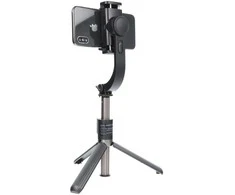 OEM asmenukių lazda su belaidžiu nuotolinio valdymo pultu ir trikoju bei stabilizatoriumi GIMBAL SSTR-L08 juodas