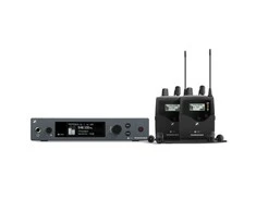 Ausinės „Sennheiser EW IEM G4-twin-A“ – garso grįžtamojo ryšio rinkinys su dviem imtuvais (klausymui scenoje) 516–558 MHz