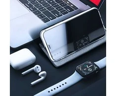 OEM atverčiamas dėklas iPhone 17 / 18 jautriai knygutei, juodas