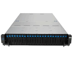 ASUS RS521A-E12-RS24U Socket SP5 Rack (2U) Juodas, Sidabrinis