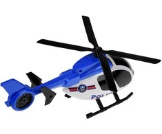 Jokomisiada Policijos transporto priemonių rinkinys Auto Helicopter Sound Light ZA4626