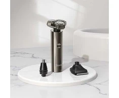 Shaving set 3in1 Hoco HP36 metal pilka