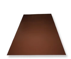Flat sheet 0.45 mm. 1250 x 2500 mm. RAL8017
