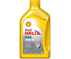Automobilio variklio tepalas Shell Helix HX6, 10W-40, 1 l