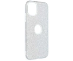 Dėklas Forcell Oem SHINING Case for IPHONE 11 sidabrinis