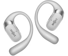 Shokz OpenFit 2+ ausinės su kaulų laidumo technologija ir „Dolby Audio“, pilkos