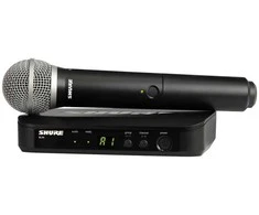 Shure BLX24E/PG58-H8E - Wireless vocal system with PG58 microphone