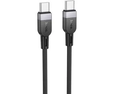 Silicone Cable USB C to USB C Hoco 3A 60W 3 m X109 juodas