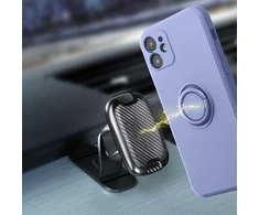 Dėklas Oem Case for iPhone 15 PRO Silicone Ring violetinė