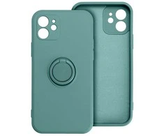 OEM dėklas iPhone 16 silikoniniam žiedui žalias