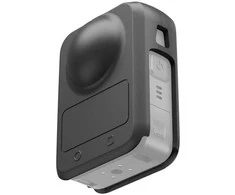 Silikoninis dėklas with Lens Cover PULUZ for DJI Osmo 360 (Juodas)