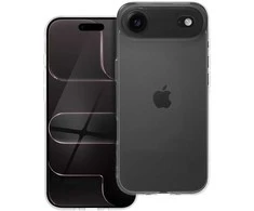 Oem Originalus „iPhone 17 AIR“ dėklas, skaidrus (2 mm, apsaugantis kamerą), permatomas