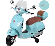 Jokomisiada Skuter elektrinis na akumulator VESPA GTS Super dla dziecka PA0333