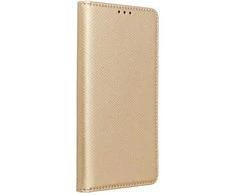 Atverčiamas dėklas, skirtas Realme C71 Smart Case Book auksinis