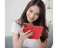 Oem Originalus atverčiamas dėklas Motorola E22 / E22i Smart Case Book, raudonas
