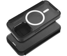 OEM SMART MAG dėklas, suderinamas su „MagSafe“, skirtas IPHONE 16, juodas