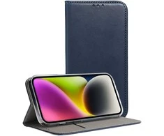 Dėklas Oem Flip case for iPhone 17 PRO MAX Smart Magneto navy mėlynas