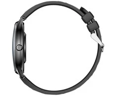 Išmanusis laikrodis COLMI L28 Smart Watch (juodas silicone + juodas leather strap)