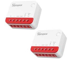 Išmanusis „ZigBee“ žaliuzių jungiklis „Sonoff MINI-ZBRBS“ (2 vnt. pakuotėje)