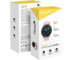 Išmanusis laikrodis TITMO O-100 (TFT, bluetooth call) pink
