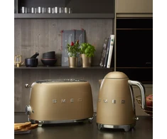 Smeg Skrudintuvas TSF01CHMEU, šampano spalvos