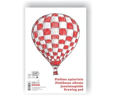 Piešimo sąsiuvinis SMLT, A4, 100 lapų