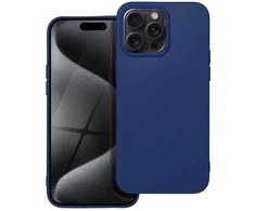 Dėklas Forcell Oem Case for iPhone 15 PRO MAX Soft dark mėlynas