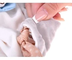 Jokomisiada Soft Cuddle Toy TEDDY with Blanket and Teether – Baby Gift ZA5879