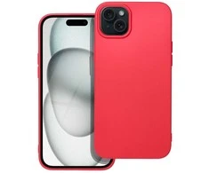 „Oem“ dėklas, skirtas „iPhone 15 PLUS“, minkštas, raudonas