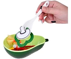 Jokomisiada SOFT Salad Maker Set Material Vegetables Avocado ZA5243