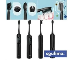 Soulima 26851 juodas sonic dantų šepetėlis