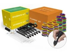 Spausdintuvas 3Doodler FLOWEDU 3D pen Juodas